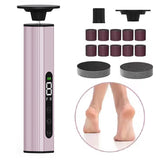 Rose Gold Professional 2-in-1 Electric Foot Callus Remover and Manicure Kit - 9 Speeds Rechargeable V888-ELOSUNG18455