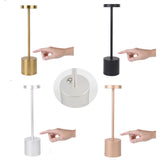 USB Charging Wireless Table Lamps, 1800mA Rechargeable LED Desk Lamp, 3 Color Modes V1237-ZY-528-256