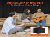 Acoustic Foam Panels 52 Pack 12 x 12 x 1 in for Studio Wall and Ceiling V952-FZZSPMBHSL12HEFGQV0
