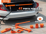 4 Ton Porta Power, Portable Hydraulic Jack with 3.9 ft/1.2 m Oil Hose, Auto Body Frame Repair V952-FLDTJH4ABSTPUKFMBV0