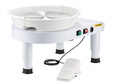 Pottery Wheel, 28 cm Ceramic Wheel Forming Machine, 60-300 RPM Speed Foot Pedal, V952-PDSLPJ28CMBSRQ5F9V3