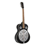 Karrera 40in Resonator Guitar - Black RSN-NC40-BK