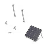 Adjustable Solar Panel Tilt Mount Brackets Kit Roof, Ground & Boat Mounting System for Secure V63-952361