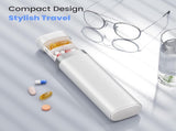 7-Day Pill Organizer, Travel Pill Case with Easy-to-Use Design, Large-Capacity Vitamin Box, Portable V1259-DP01-A-2400