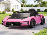 Ride On Car Maserati Licensed MCXtrema Car for Kids 12V Remote Control Pink RCAR-LS-MST99-PK