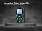 Tooleroo 70m Digital Laser Distance Measurer - LCD Area Volume Meter Tool V238-SUPDZ-41190047350864