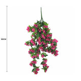 Hanging Artificial Bougainvillea Plant UV Resistant 90cm V637-DP1005616