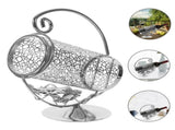 Decorative Wine Rack Metal Trim Iron Wine Rack Individual Wine Bottle Wine Cabinet Wine Bottle V1366-AZ2-W-07516