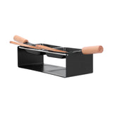 Barbecue Plate Portable NonStick Mini Cheese Grill Pan with Wooden Handle for Kitchen Use V1294-YM0901-3118210133311