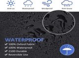 Waterproof garden chair covers - Pack of 2 - Garden furniture cover - Waterproof, weatherproof V1188-NK-BOL-652
