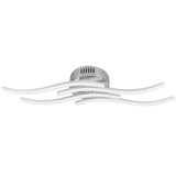 25W 140LED Ceiling Wavy Ceiling Lamp for Living Room Bedroom Kitchen Decor AC85265V Warm V1294-YM0714-3119210158611