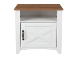 Levede Bedside Tables Nightstands Set of 2 Storage Cabinet Bedroom Living Room NI1074-WH-AU