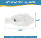 Upgraded G52 Backup Valve Replacement for Polaris Pool Cleaner Parts, Compatible with Polaris V1258-DP02-WO-1028