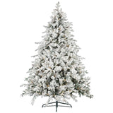 Christabelle 9ft Christmas Tree with Twinkle Lights- Snowy Dorchester 112_NATSD9
