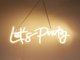 Party Neon Sign USB Powered Highly Transparent Acrylic Backsheet LED Neon Light Wall Sign for V1294-YM0706-3119230136611