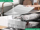 Cutting Board Double-Sided Stainless Steel Chopping Boards for Kitchen Camping 46x30cm V201-W13333277