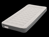 DreamZ Inflatable Mattress TPU Air Bed with Pillow Pump Camping Single Grey MS1032-190X90-AU