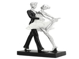 Couple Dancing Sculpture Modern Simple Innovative Resin Hand Crafted Couple Dancing Abstract Statue V1294-YM0706-3115230054911