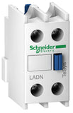 Schneider Electric LADN11 TeSys D 1NO1NC Front Mounting Auxiliary Contact Block with Screw Clamp V1202-V1-SCDLADN11