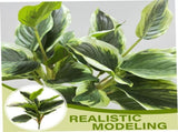 4Pcs Artificial Plant 17.7" Faux Green Plant Greenery Aesthetic House Plants for Wedding Garden Home V1370-AZ4-14865