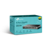 TP-Link TL-SG108E 8-Port Gigabit Easy Smart Switch Provides network monitoring, traffic V1202-V2-NWTL-SG108E