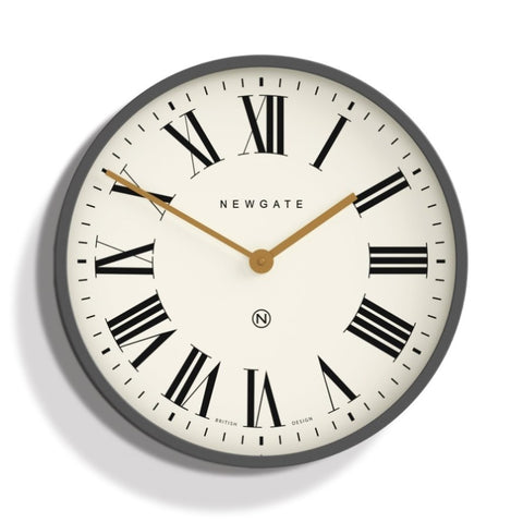 Newgate Mr Butler Wall Clock Moonstone Grey V398-NGPUT538BGY