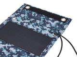 12W Monocrystalline Solar Panel 5V Dual USB Folding Portable Solar Panel Kit for Outdoor Camping V1294-YM0901-3114240010211