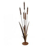 Rust Bulrush Decoration On Stand 91cm V637-27609BYL