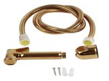 Solid Brass Wall Mount Shower Toilet Bathroom Handheld Bidet Diaper Spray Sprayer Shattaf Kit V1294-YM0722-JY03238