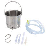 Enema Bucket Kit Silicone Household 1.6L Bucket Hose Nozzles with Storage Bag For Colonic V1294-YM0718-3117220199011