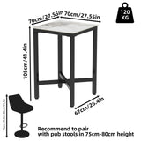 Tall Square Sintered Stone Bar Table V767-JJ-XZ1162-XNE-V1