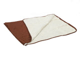 Sofa Protective Cover Waterproof Washable Wear Resistant 2 Seats Polyester Mat for Pets Brown V1294-YM0706-3117230111712