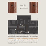 Indoor Wall Sconce Sets of 2, Linkage Sensor Wall Sconce Led Up Down Wall Lamp,for Indoor Living V1370-AZ4-05953