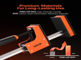 Bar Clamps for Woodworking, 2-Pack 76.2 cm Parallel Clamp Set, F-Clamp with 680 kg Load Limit, Even V952-FJ30INCH2GPXIMF6O001V0