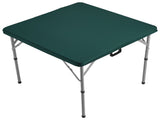 Mahjong Table, Fold-in-Half 4 Player Card Table with Wear-Resistant Green Tabletop, Portable V952-SDMJZBSWZDSTQ0FNSV0