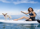 Kayak Seat, 1 Pack 31 mm Thick, Universal Paddle Board Seat with Back Support, Hexagonal Sit-on-Top V952-PHTRZYEVAPMJFVEJE001V0