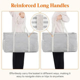 Foldable Shopping Tote with Metal Frame, 46 L V1237-ZY-908-099