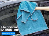 Blue Microfiber Car Cleaning Towel and 20L Foldable Self Standing Water Bucket V888-ELOSUNG52053