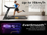 Proflex TRX9s Electric Treadmill, Large Size, 450mm Belt, 10-inch display, Foldable, Suspension, V219-FTNTRDPFTRX9A