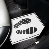 50Pcs Disposable Floor Mat for Car Paper Foot Pads Practical Durable Vehicle Foot Covers Assorted V1369-AZ3-W-15975