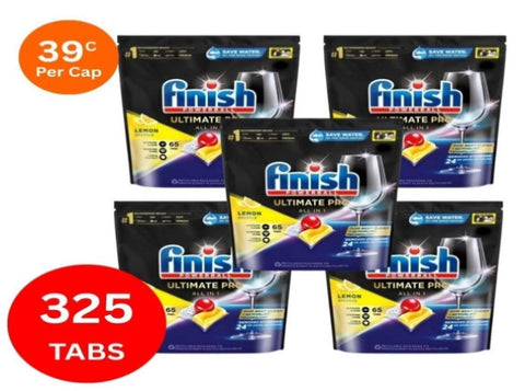 Finish Ultimate Pro x 325 Lemon Dishwasher Tablets FINISH-3163408X5_NZ
