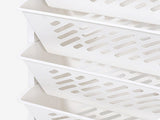 Movable Bookshelf Large Capacity Rotatable Removable Plastic Practical Rolling Organization Shelf 5 V1294-YM0703-3117230064011