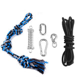 Spring Pole Dog Rope Toy Dog Tug of War Toy Outdoor Pet Exercise Rope V1294-YM0717-10100684