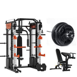 SmartFit M1 Ultra Leg Press and Chest Fly Multi Functional Training Smith Machine Home Gym with V1025-717331801328