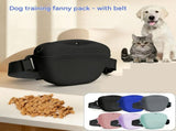Grey Portable Silicone Pet Water Bottle and Treat Pouch Set - 550ml Foldable Leak-Proof Dog Travel V888-ELOSUNG56143-1