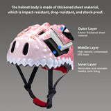 Kids Helmet Kids Toddler Bike Helmet Adjustable Dinosaur Design Skateboard Helmet Breathable V1366-AZ2-W-19064