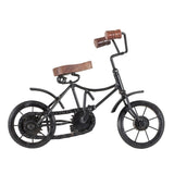 Vintage Black Bicycle 25cm V637-67503BYC