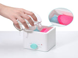 Orange Portable 2-in-1 High-Temperature Steam & Boiling Sterilizer for Silicone Period Cups V888-ELOSUNG45135