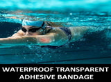 60 PCS 3.94 Inch x 3.94inch Waterproof Bandages Transparent Film Dressing, Second Skin Healing V1370-AZ4-17745