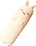 Long-Shaped Pillow Plush Pillow Hugging Pillow Soft Pillow Sleeping Pillow Gift - Beige - Size 39in V1107-113-XXX-NNN-BEG3